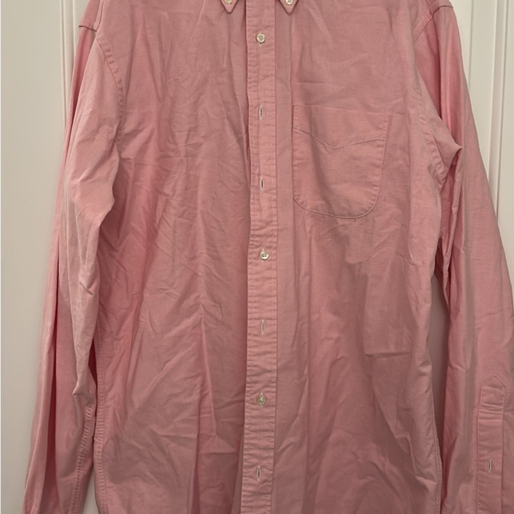 Brooks Brothers Light Pink Casual Button-Down Shirt